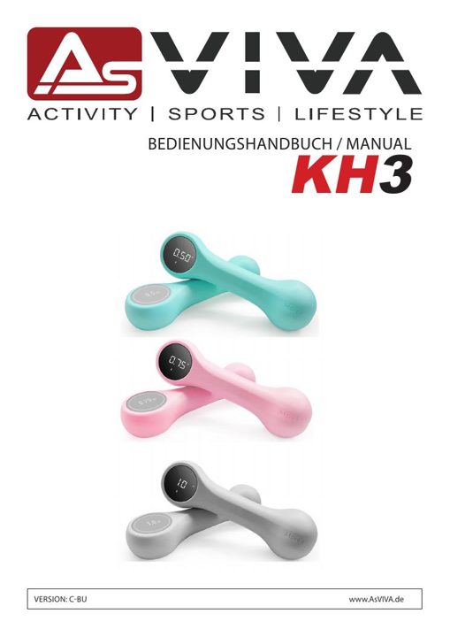 Hantel-Set Power Boost KH3 – 0,5 + 0,75 + 1 kg