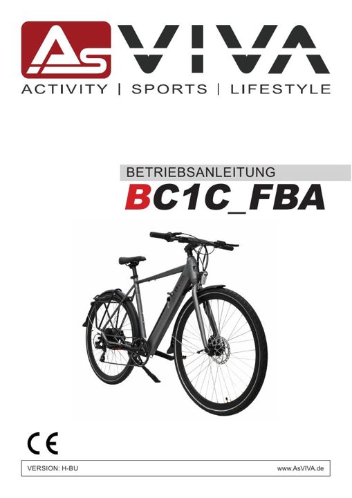 Urban City E-Bike BC1C – 28 Zoll