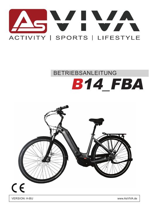 City E-Bike Stadtfalter B14 – Gray/White
