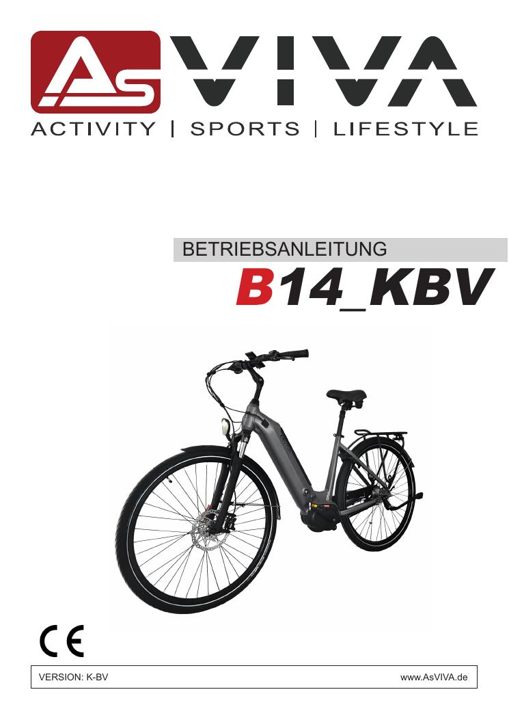 Vélo électrique urbain Stadtfalter B14 – Gris/Blanc