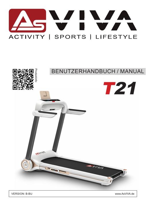2in1 – Tapis roulant Walk & Run T211