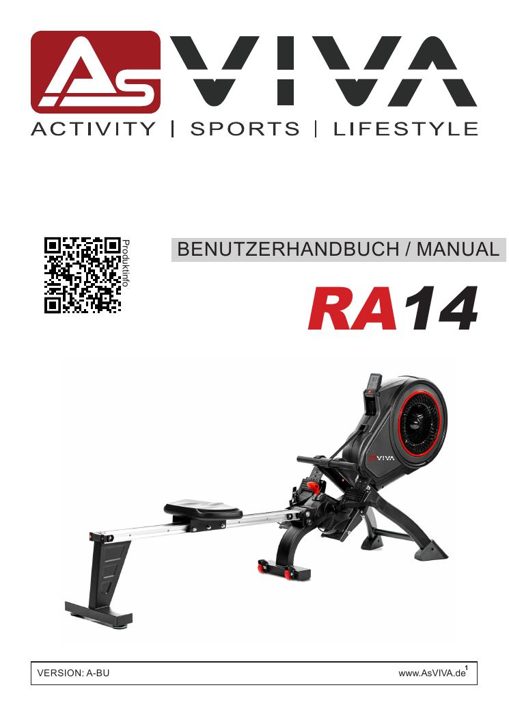 Wioślarz Magnetic Rower RA14