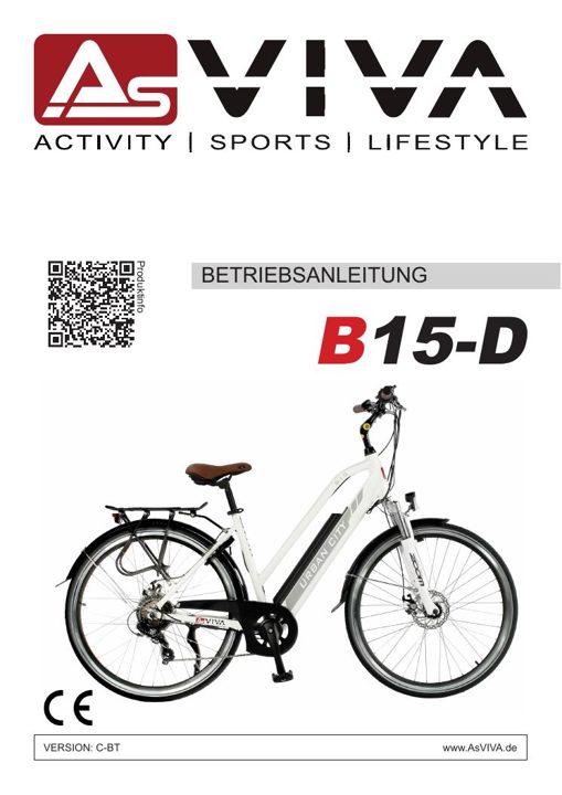 City E-Bike B15 – 28 cali – Szary/Biały