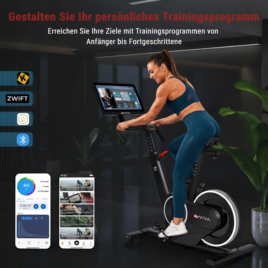 Persönliches Trainingsprogramm mit Kinomap &amp; Zwift