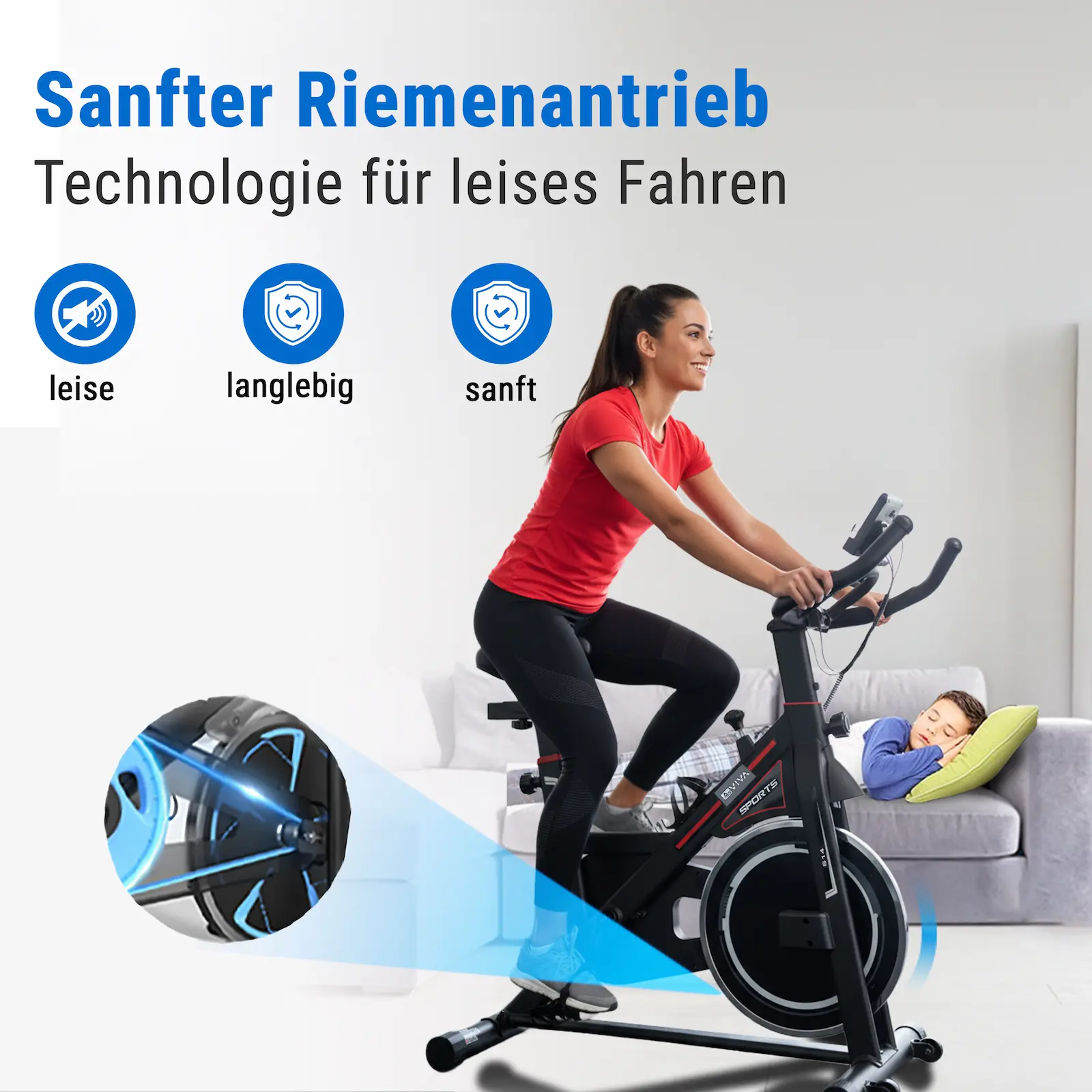 AsVIVA Indoor Cycle Dynamic S14 - NEU - Produktansicht