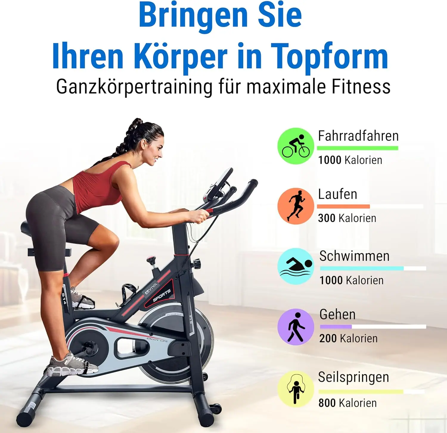 AsVIVA Indoor Cycle Dynamic S14 - NEU - Produktansicht