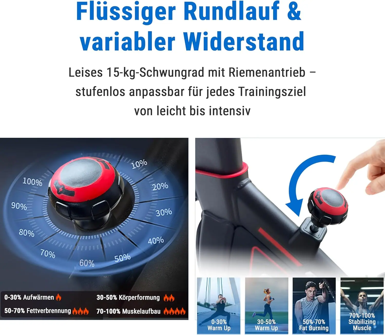 AsVIVA Indoor Cycle Dynamic S14 - NEU - Abmessungen