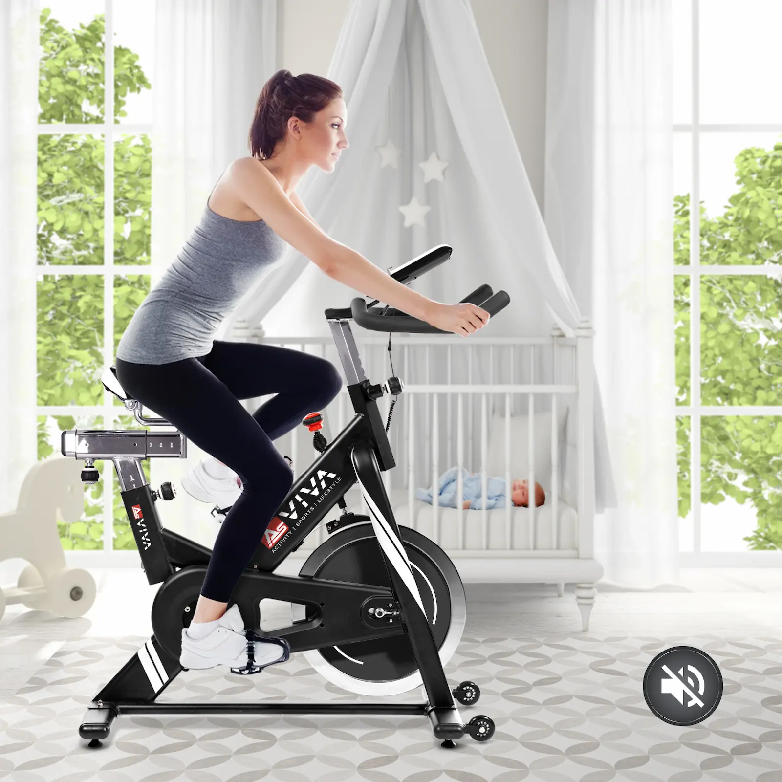 AsVIVA Indoor Cycle Dynamic S14 - NEU - Produktansicht