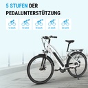 AsVIVA City E-Bike B15 – 28 Zoll – Weiß - Produktansicht