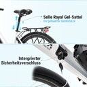 AsVIVA City E-Bike B15 – 28 Zoll – Weiß - Produktansicht