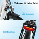 AsVIVA City E-Bike B15 – 28 Zoll – Weiß - Produktansicht