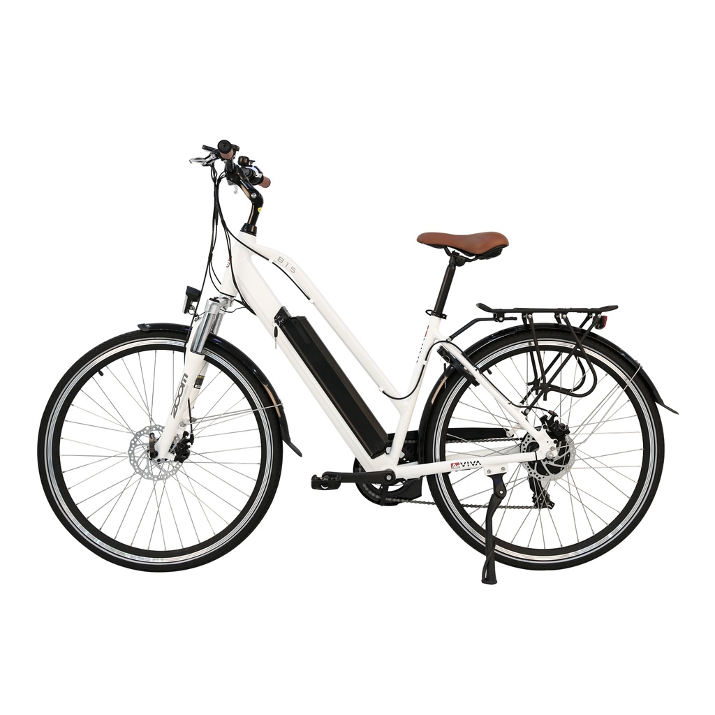 AsVIVA City E-Bike B15 – 28 Zoll – Weiß - Produktansicht