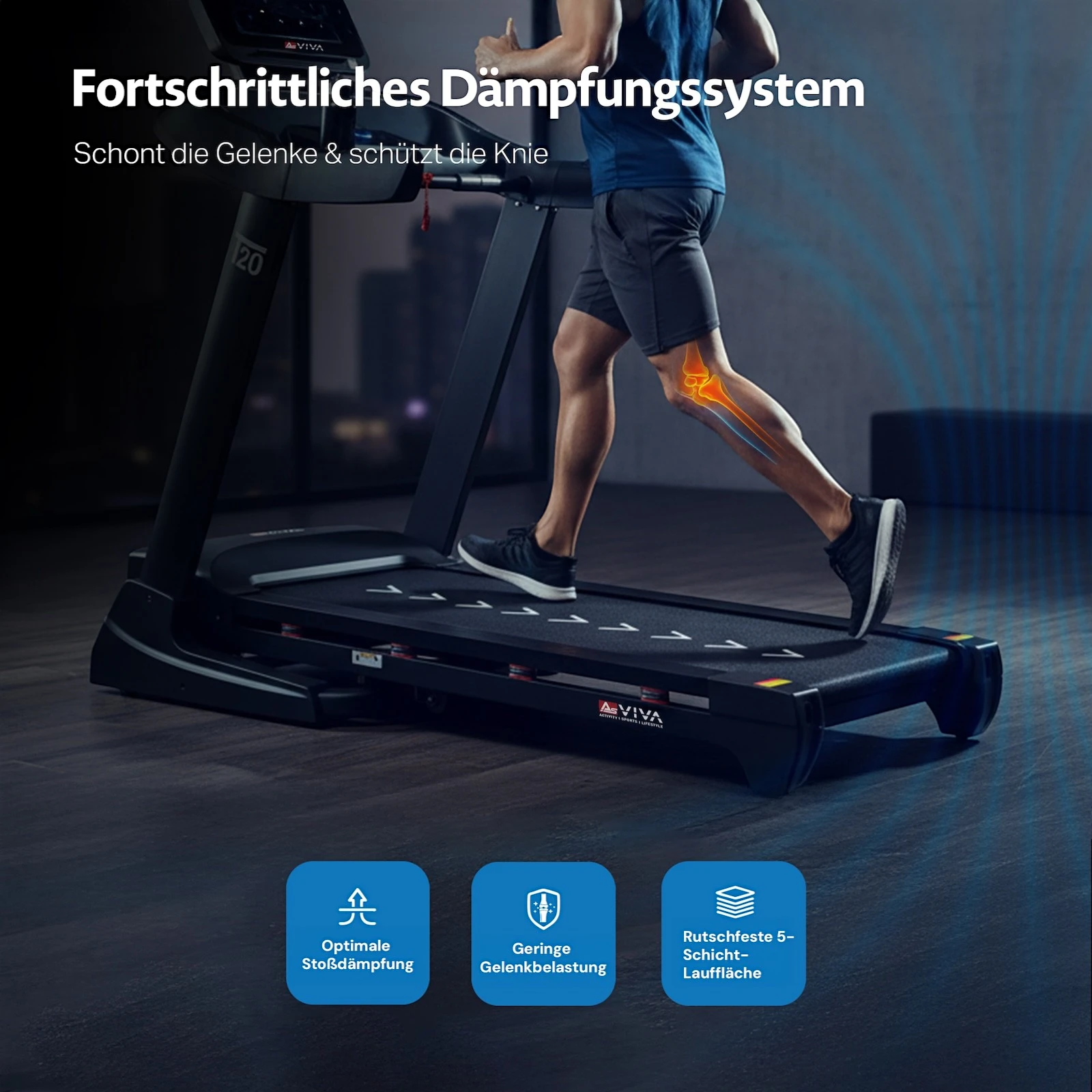 AsVIVA Laufband (K12525) - Produktansicht