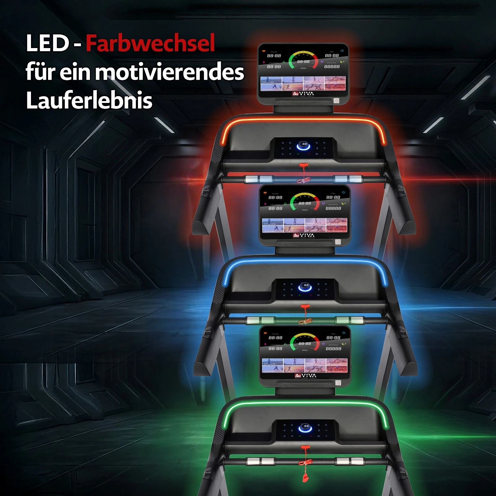 AsVIVA Laufband (K12525) - Produktansicht
