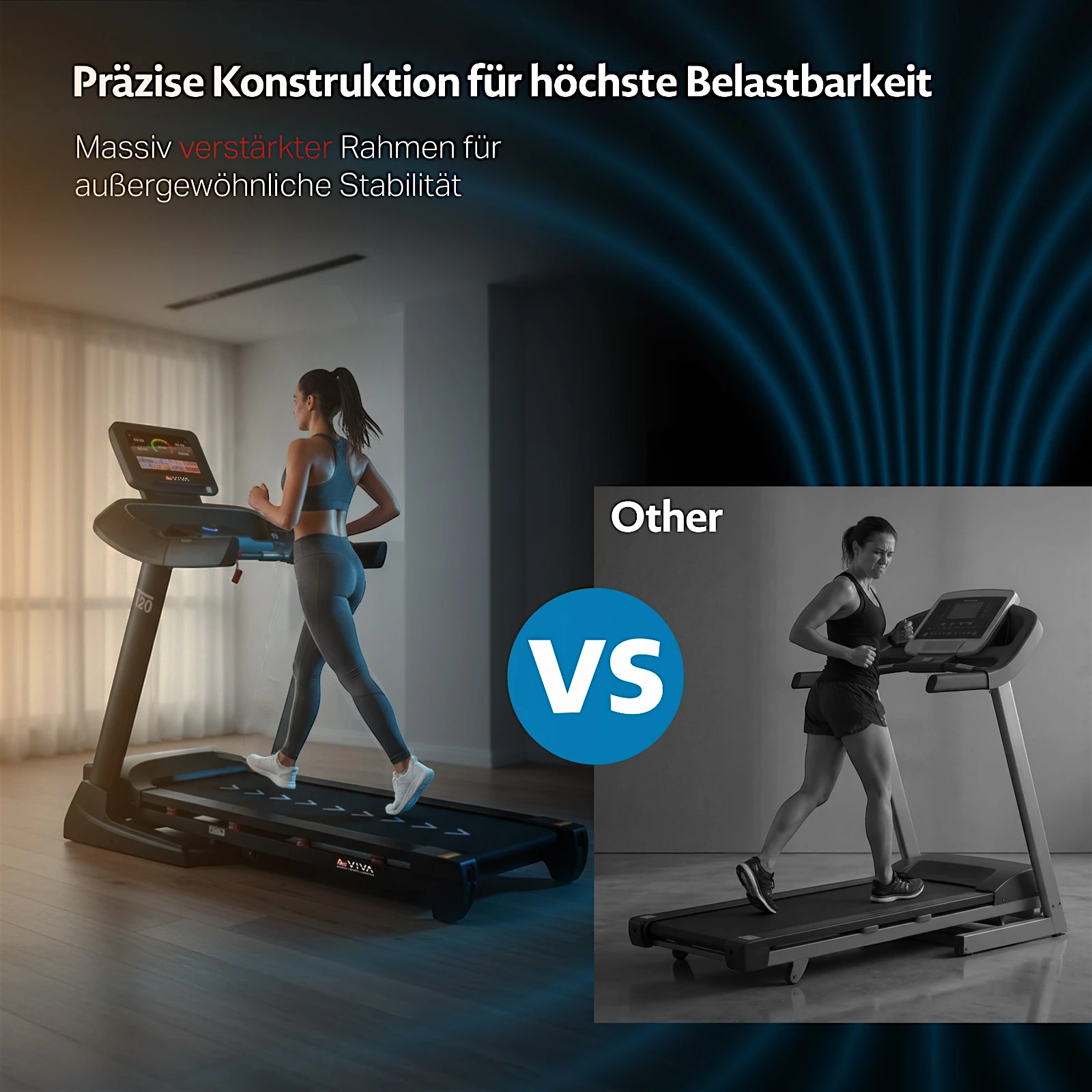 AsVIVA Laufband (K12525) - Produktansicht