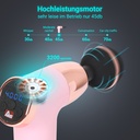 AsVIVA Massagepistole MGN2 - Rose - Antrieb und Akku