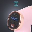 AsVIVA Massagepistole MGN2 - Rose - Display und Konsole