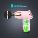 AsVIVA Massagepistole MGN2 - Rose - Antrieb und Akku