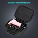 AsVIVA Massagepistole MGN2 - Rose - Produktansicht