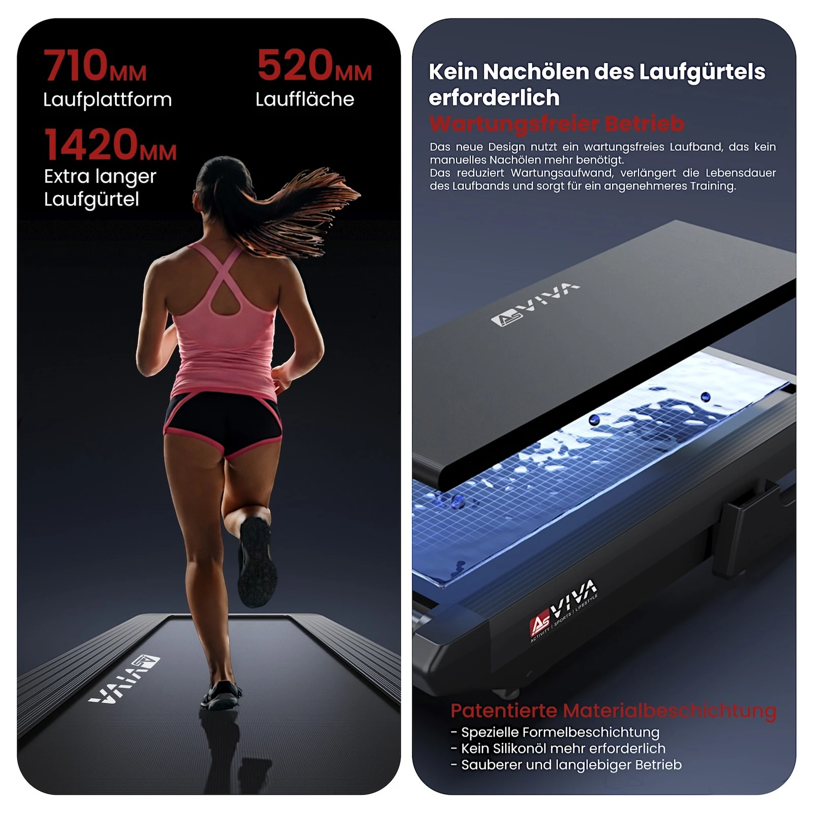 AsVIVA [T30] Laufband T30 Pro Max Climb Marathon - Produktansicht