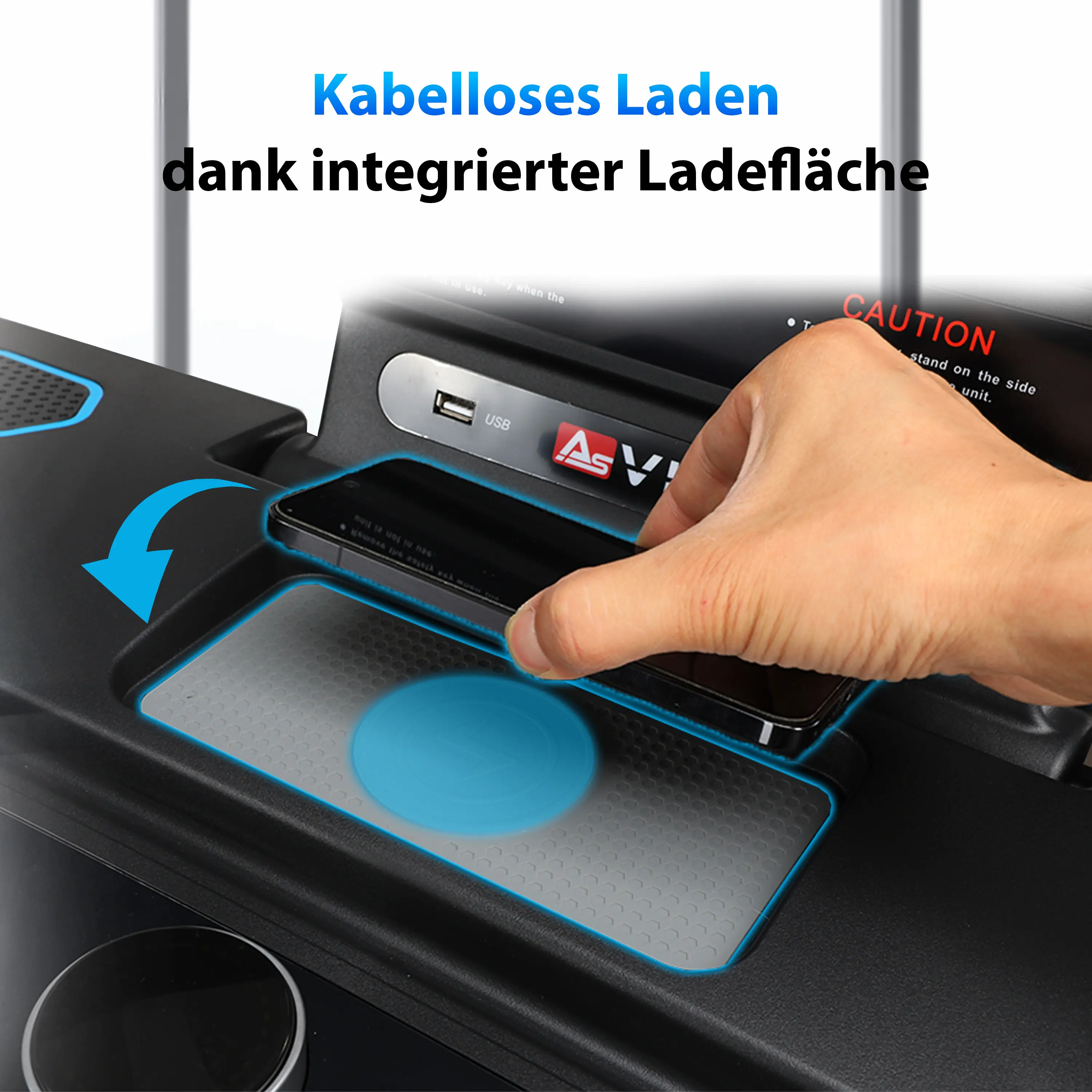 AsVIVA Laufband (UF6480-B) - App-Kompatibilität