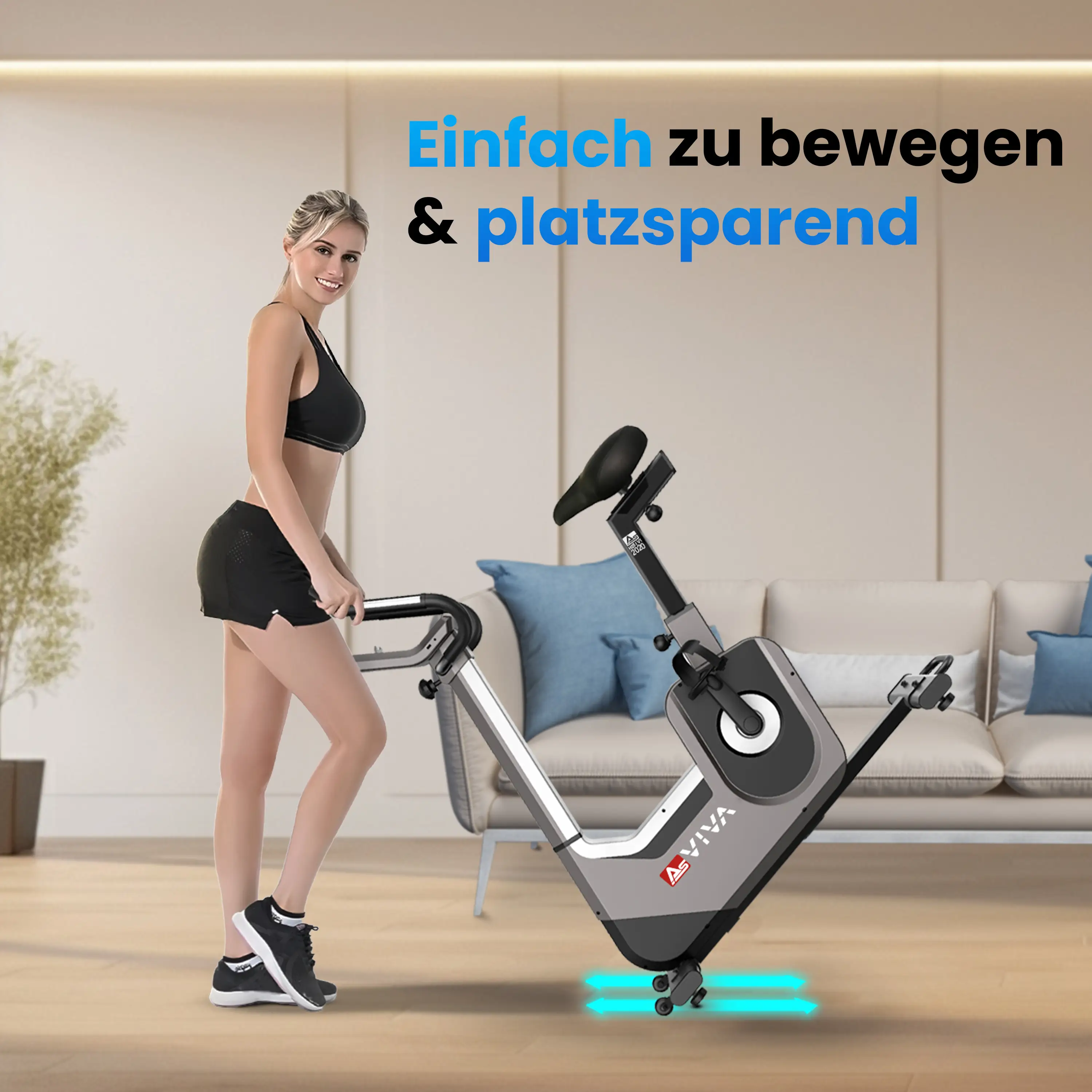 AsVIVA Ergometer Studio Pro H25 - Produktansicht