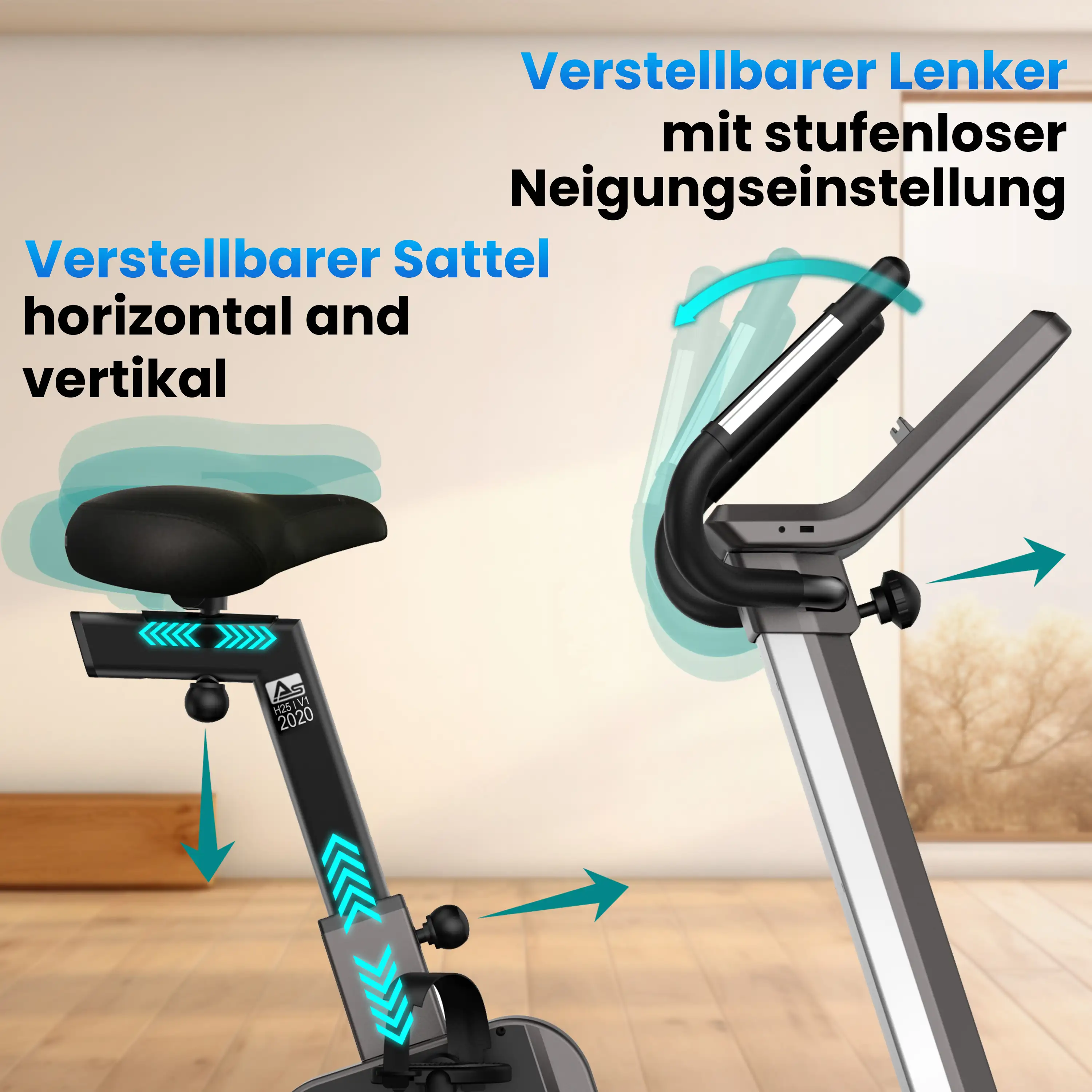 AsVIVA Ergometer Studio Pro H25 - Produktansicht