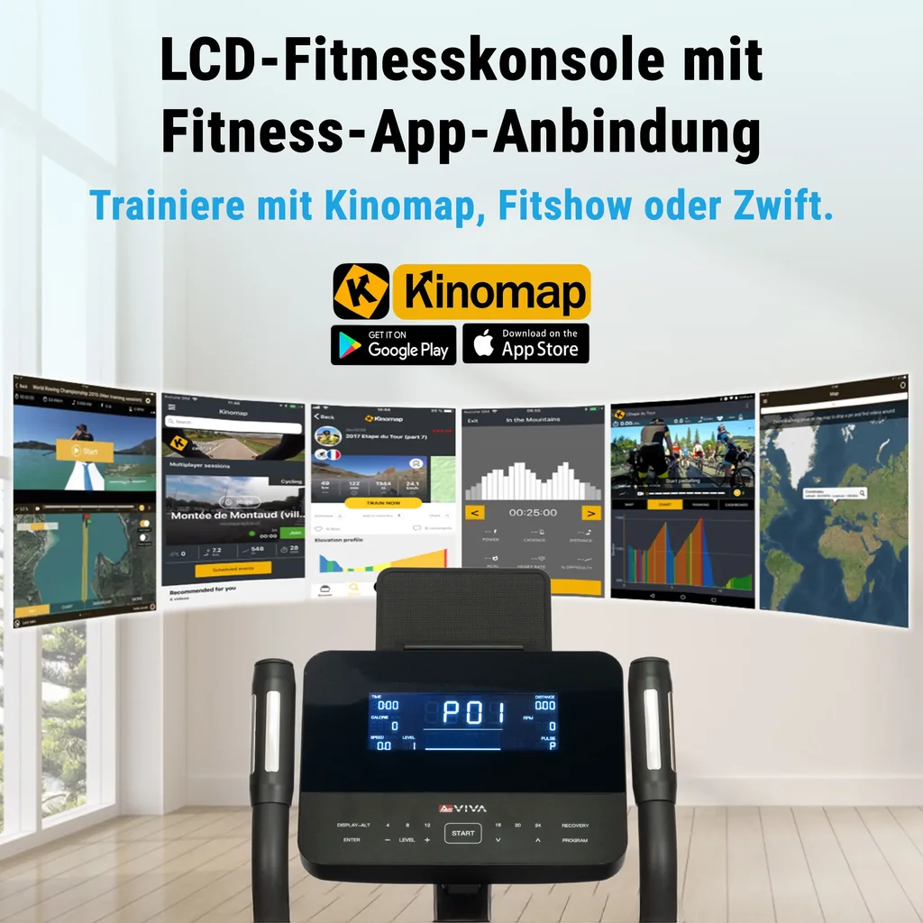 ellipsentrainer-asviva-e4-fitnesskonsole