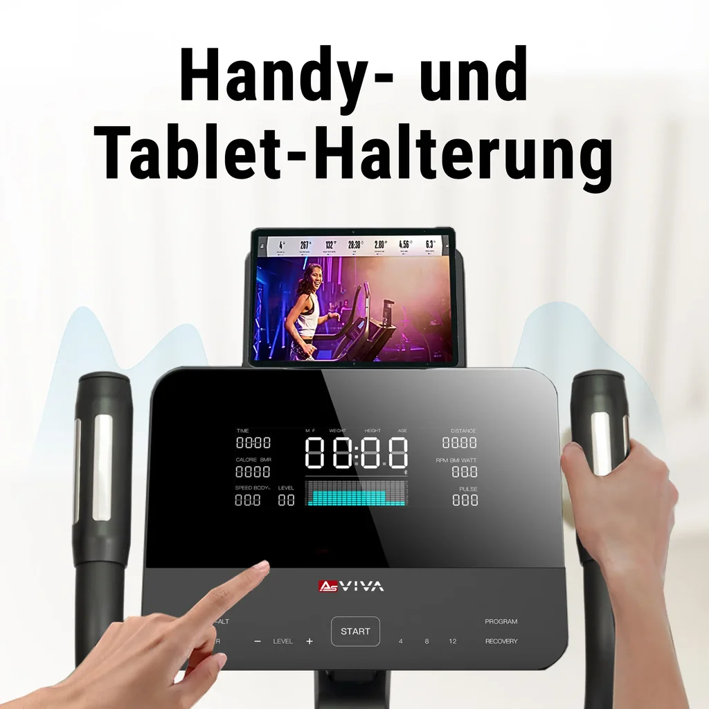 ellipsentrainer-asviva-e4-halterung