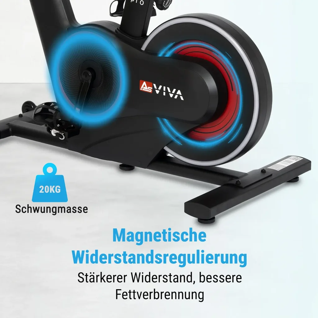 indoor-cycle-speedbike-asviva-s15-magnetische-widerstandsregelung