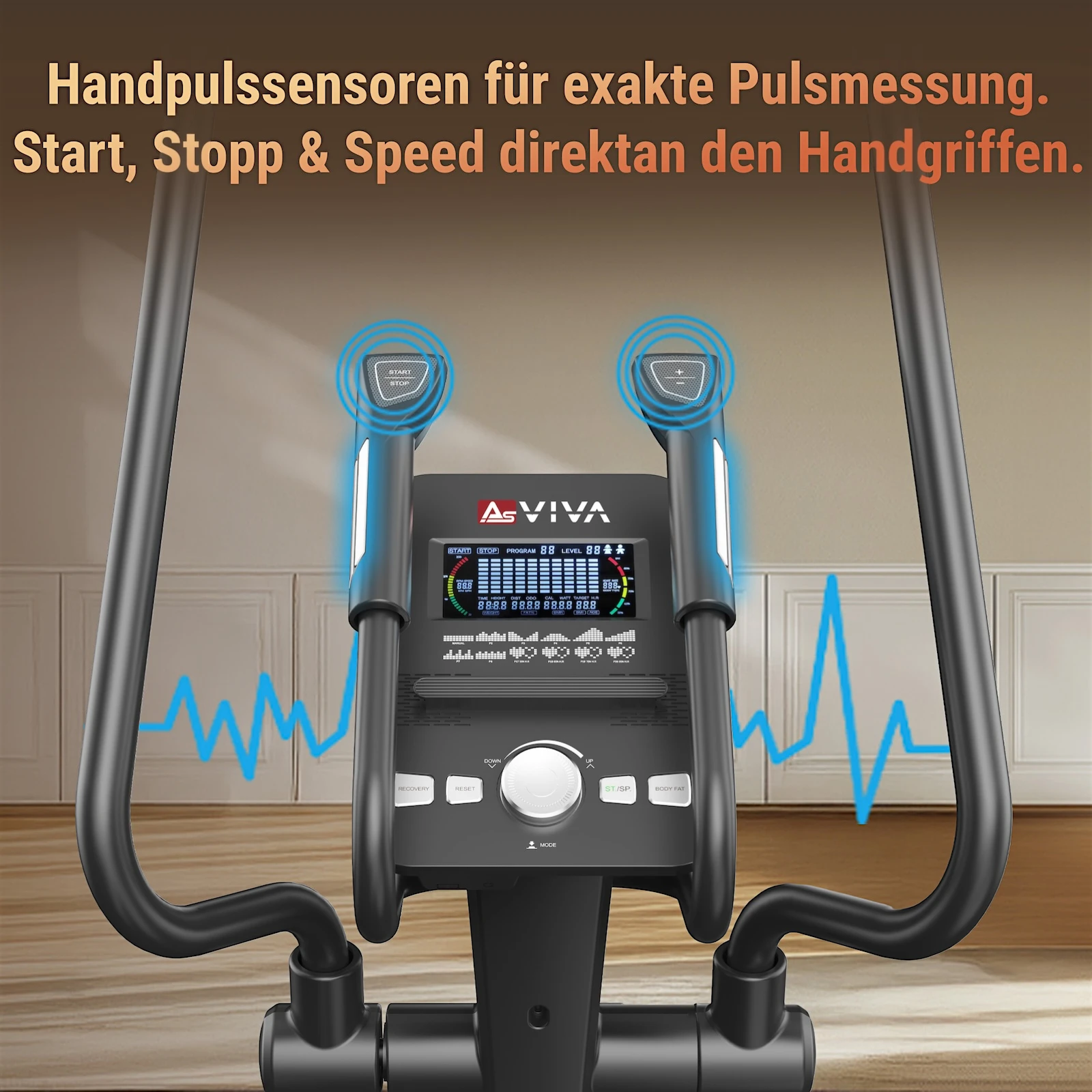AsVIVA Crosstrainer C28 Runner - Produktansicht