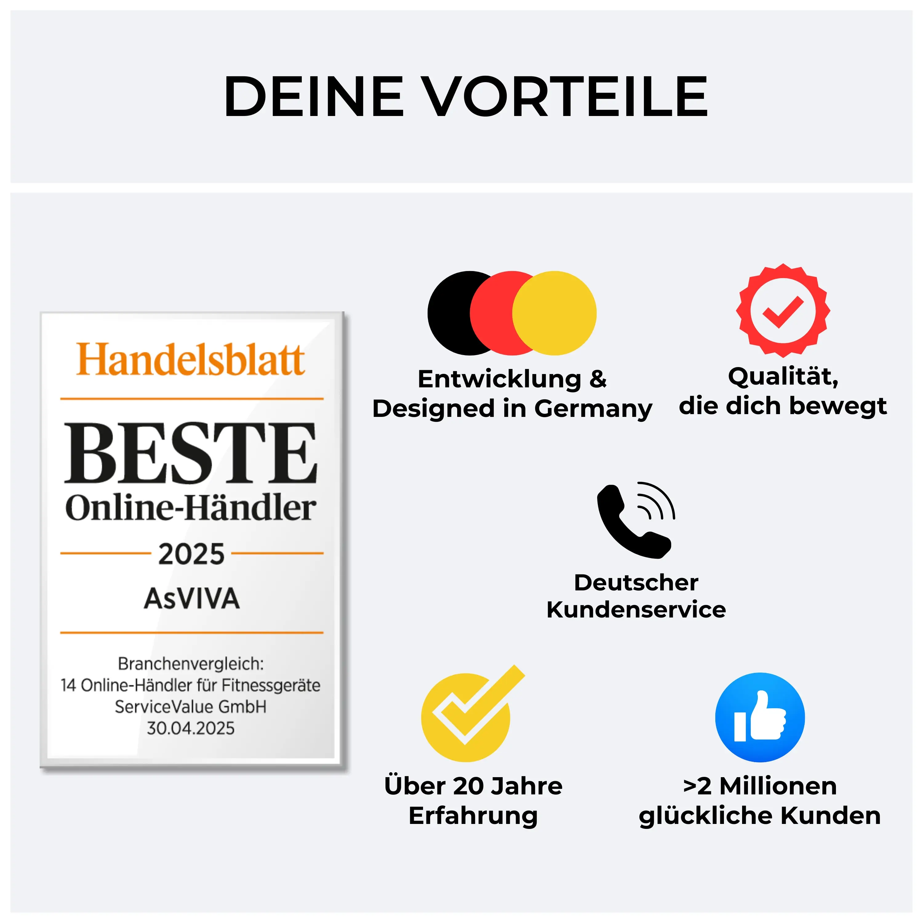 AsVIVA Laufband (UF6409) - Produktansicht