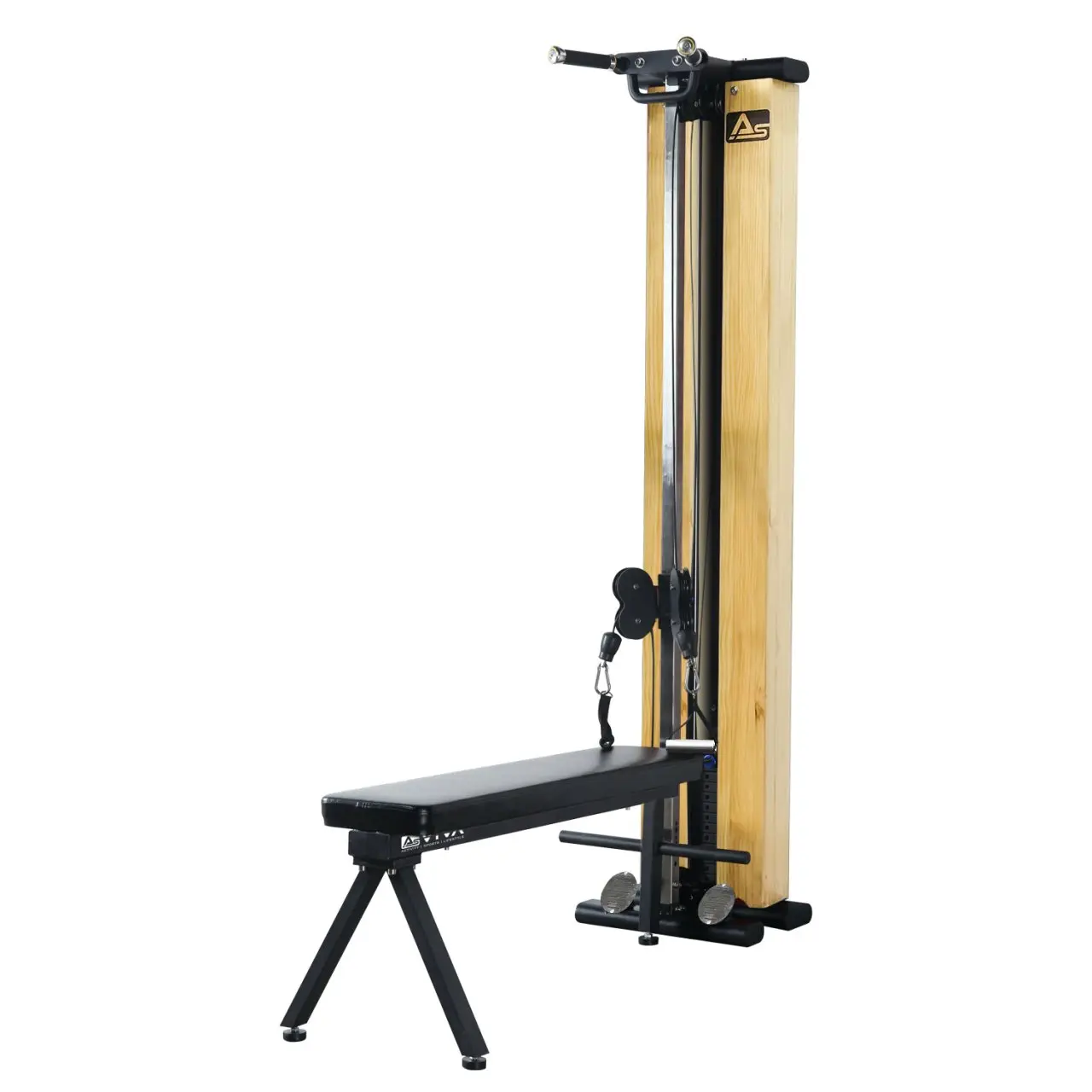 AsVIVA Kraftstation & Kabelzugstation MG7 Natur - Produktansicht