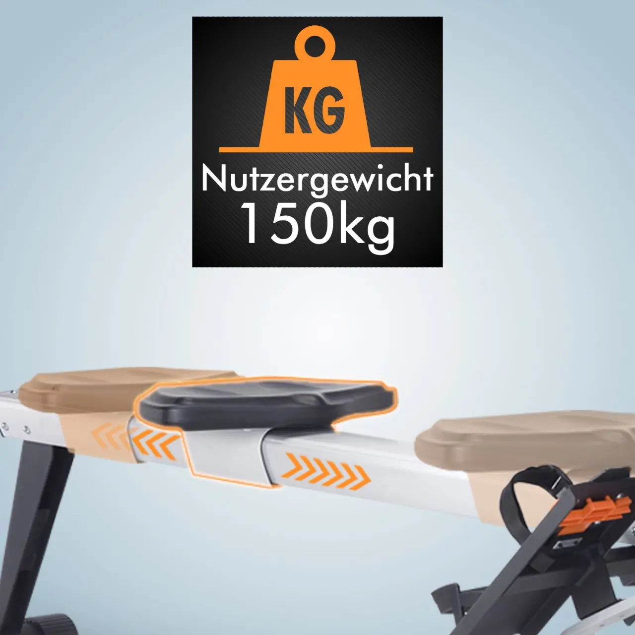 AsVIVA Rudergerät & Ergometer RA10 Pro - Produktansicht