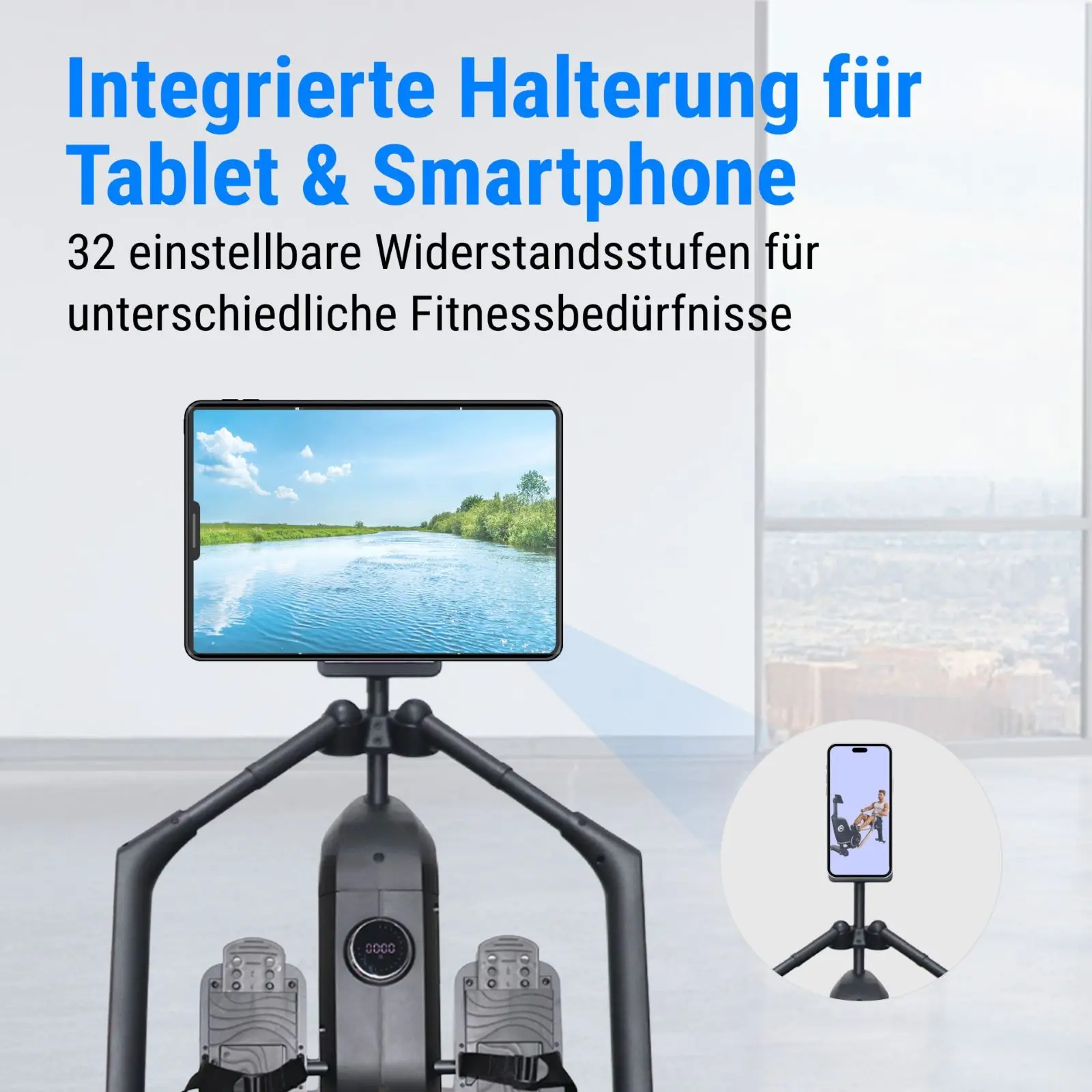 AsVIVA Rudergerät (7550RP) - Produktansicht