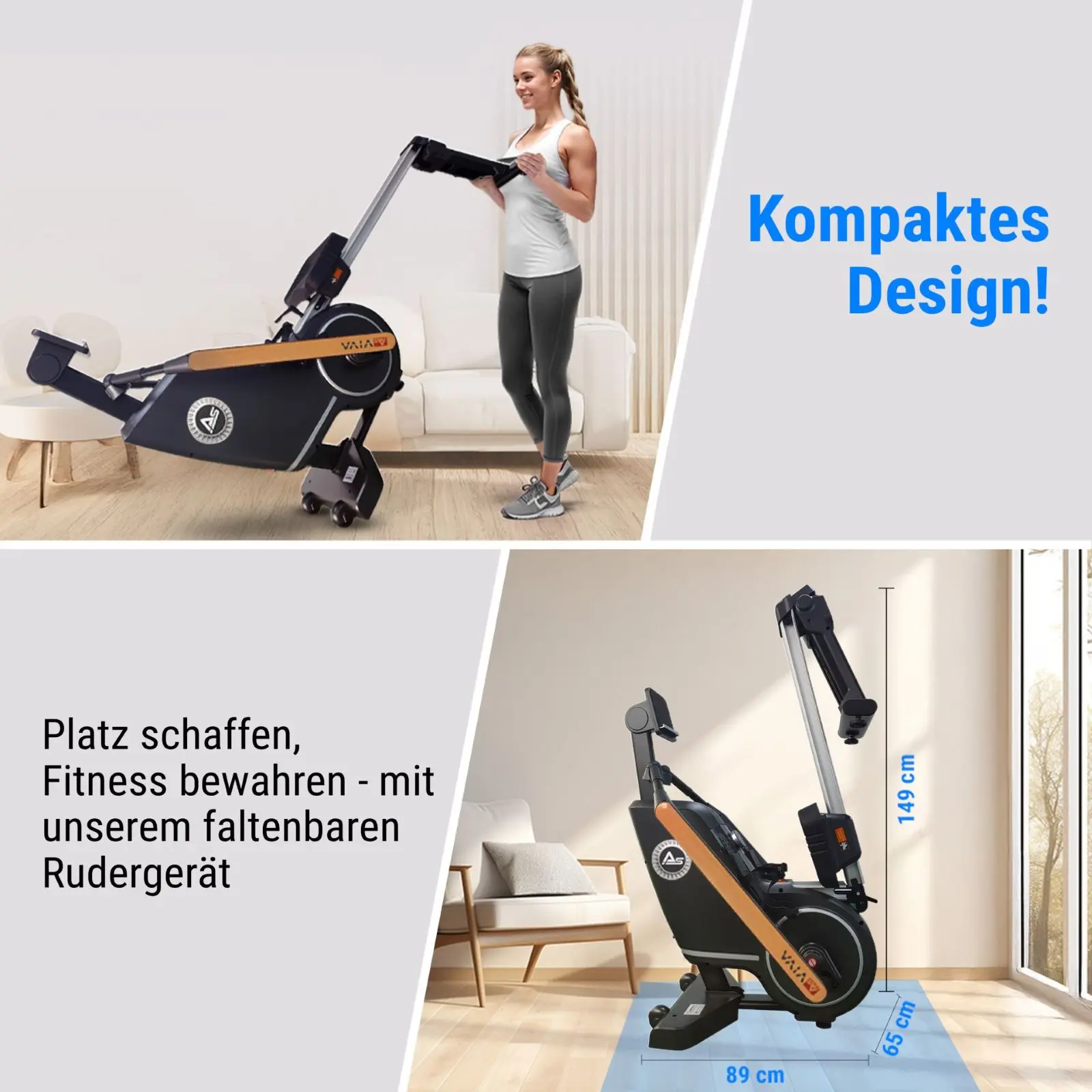 AsVIVA Rudergerät (7550RP) - Produktansicht