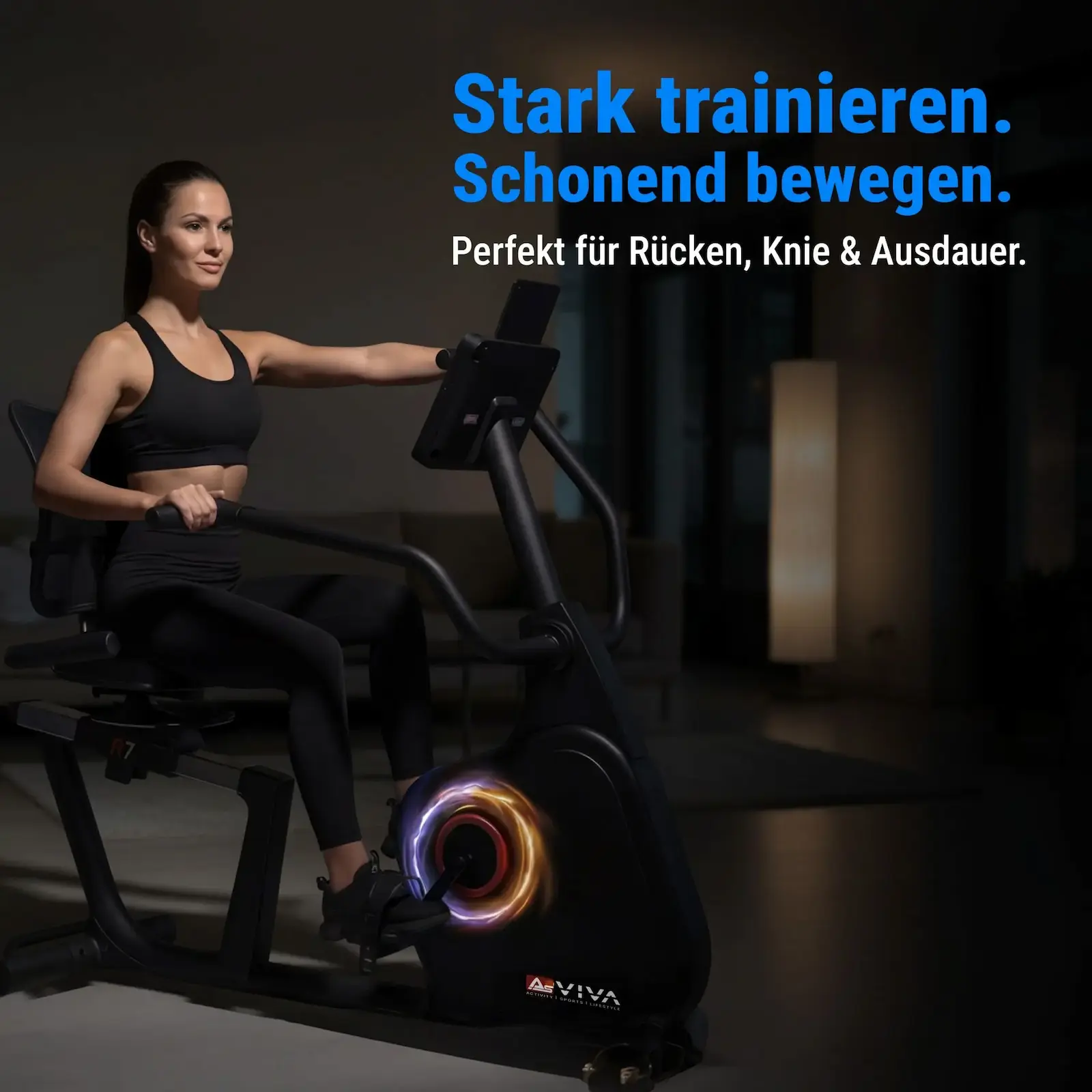 AsVIVA Liegeergometer (YK-B1902R) - Produktansicht