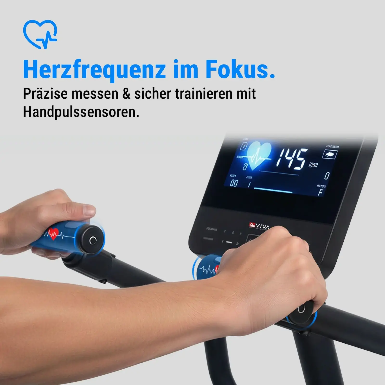 AsVIVA Liegeergometer (YK-B1902R) - Produktansicht