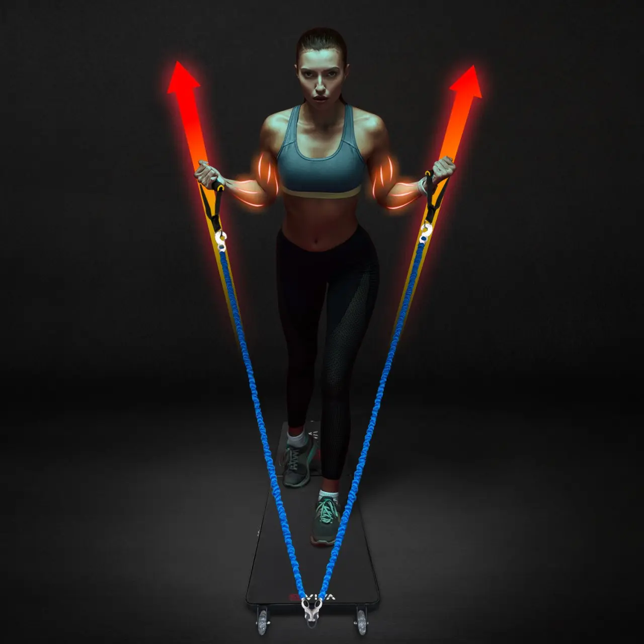 AsVIVA 30in1 Fitness-Board FB1 - Trainingsansicht