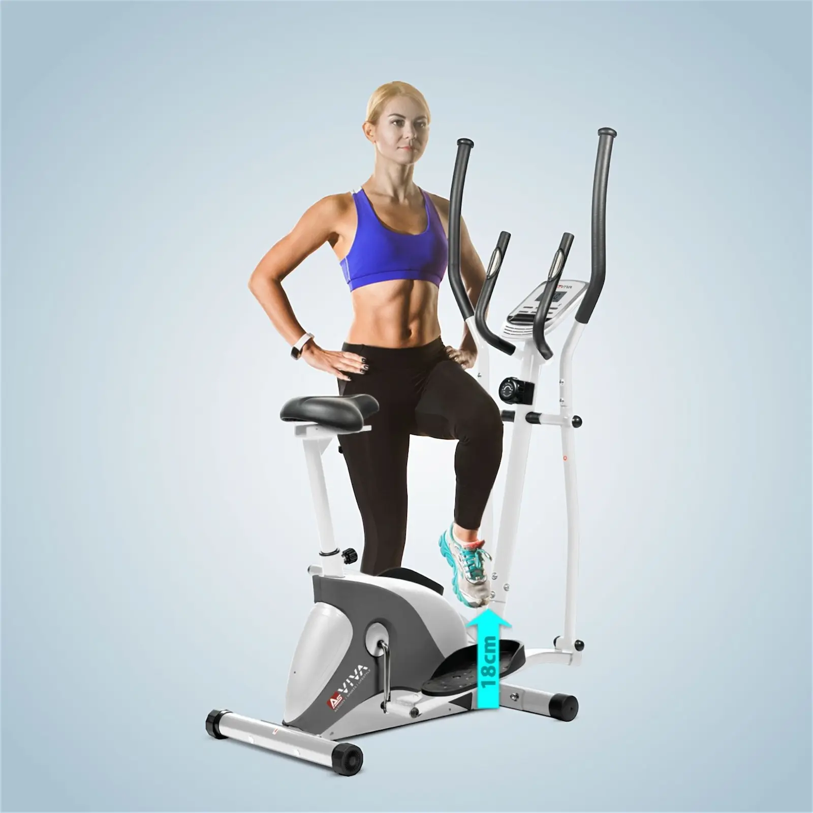 AsVIVA Crosstrainer - Produktansicht