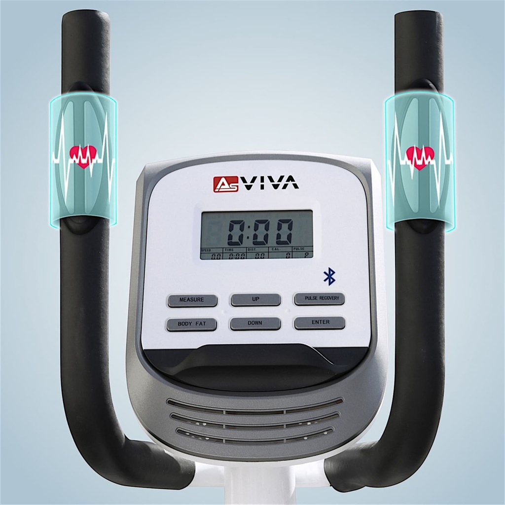 AsVIVA Crosstrainer - Display und Konsole
