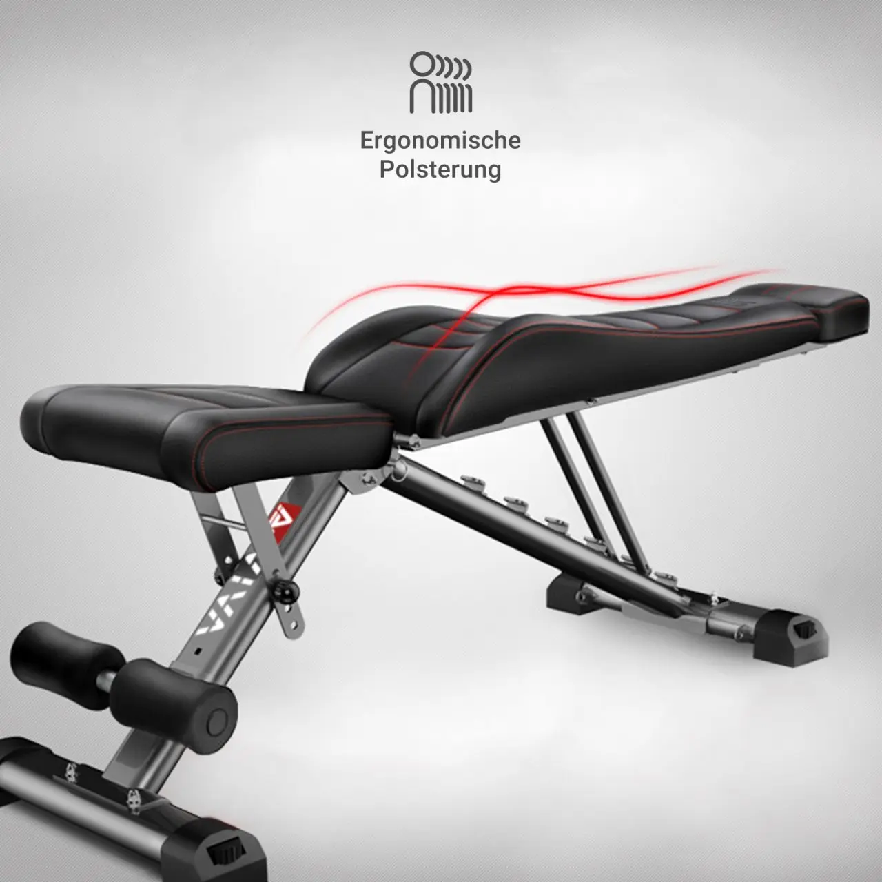 AsVIVA Hantelbank & Negativbank Home-Gym WB2 - Produktansicht