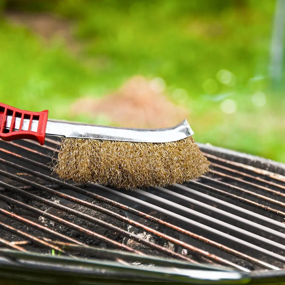 [GGK1-Z14] Vollstahlbürste für RedNeck Keramik-Grill Pro - Produktansicht