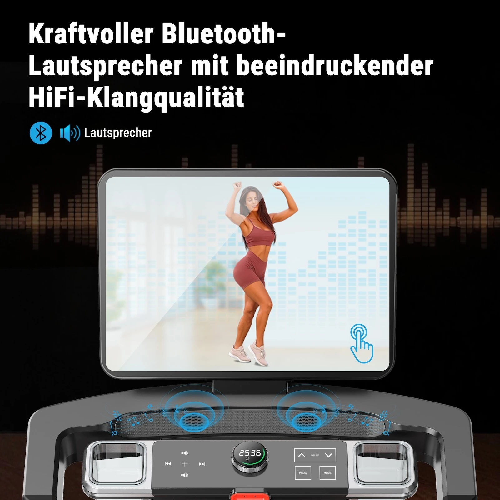 AsVIVA Laufband (GTS9#21,5") - Produktansicht