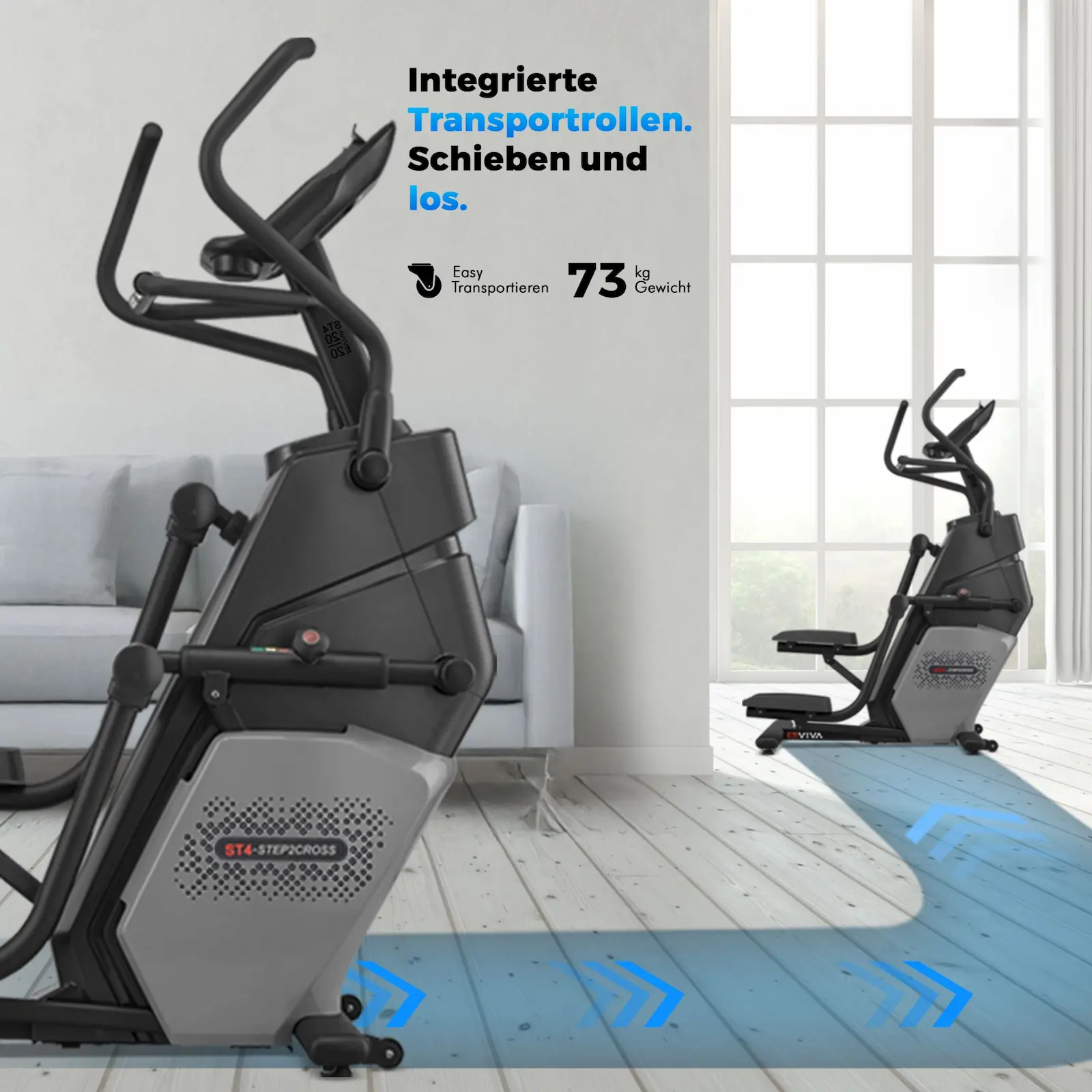AsVIVA | STEPPER ERGOMETER Cardio ST4 - Produktansicht
