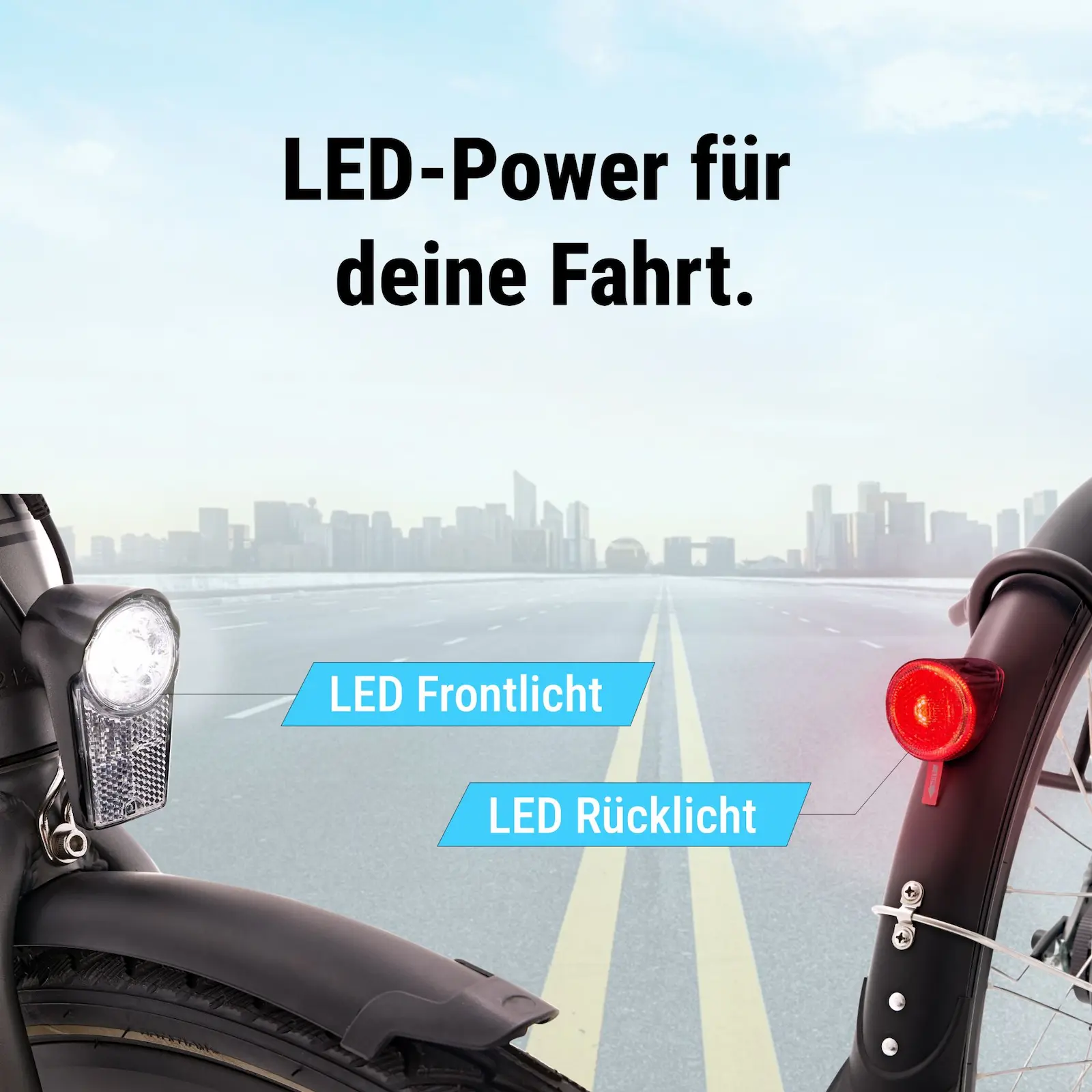AsVIVA E-Bike BC1B – 28" Urban Citybike - Produktansicht