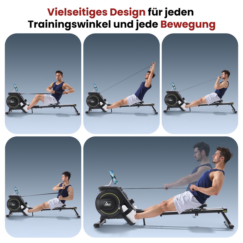 AsVIVA Rudergerät (V1) - Trainingsansicht