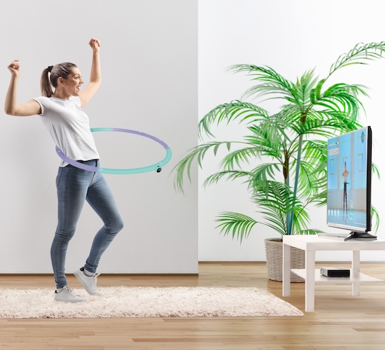 AsVIVA [HH1] Hula-Hoop Twist HH1 - Trainingsansicht