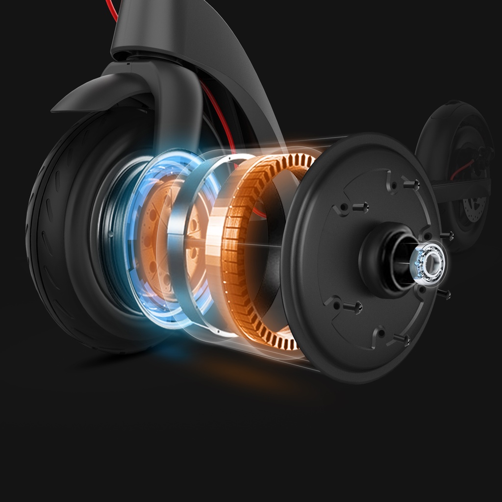 [ES01] E-Scooter AsVIVA ES01 Tretroller - Antrieb und Akku