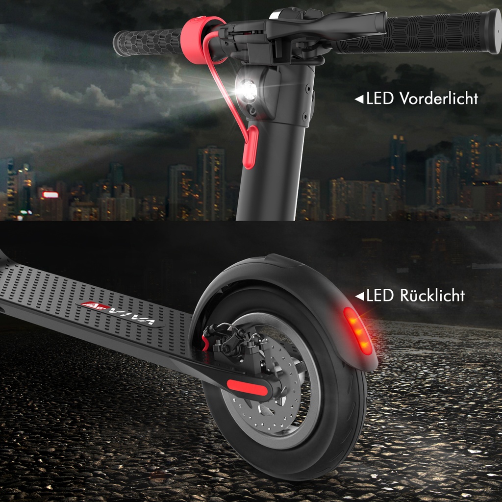 [ES01] E-Scooter AsVIVA ES01 Tretroller - Produktansicht